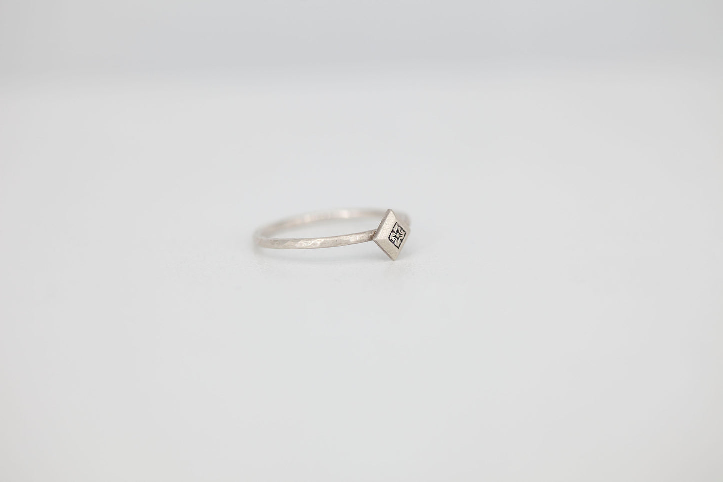 Mini Signet Stacker (silver)