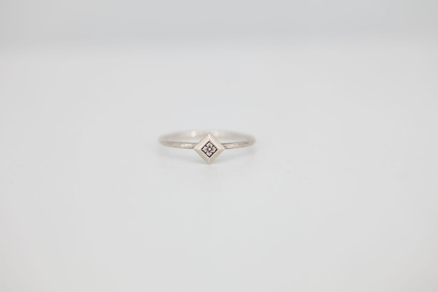 Mini Signet Stacker (silver)