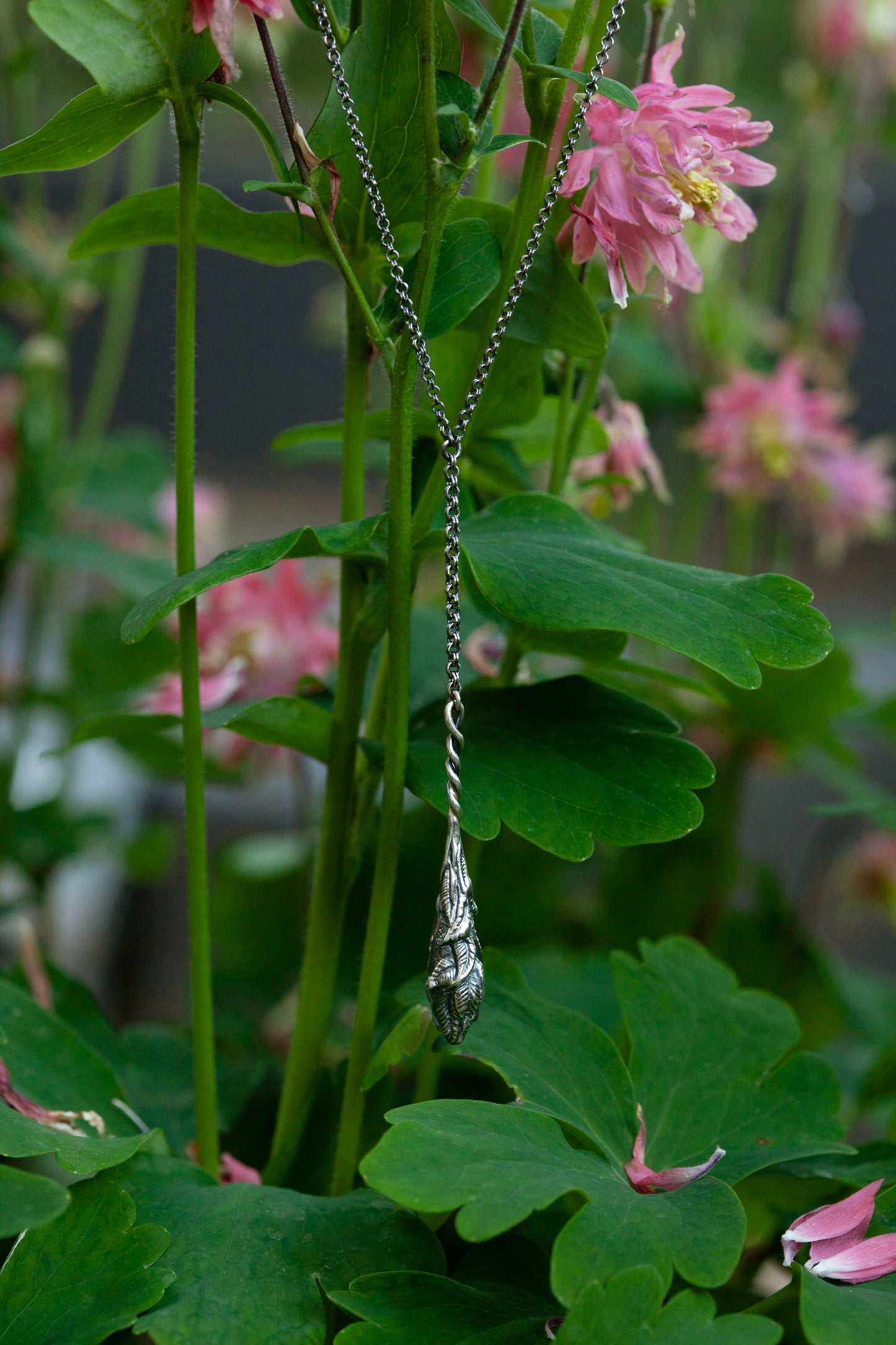Foliage Drop Necklace