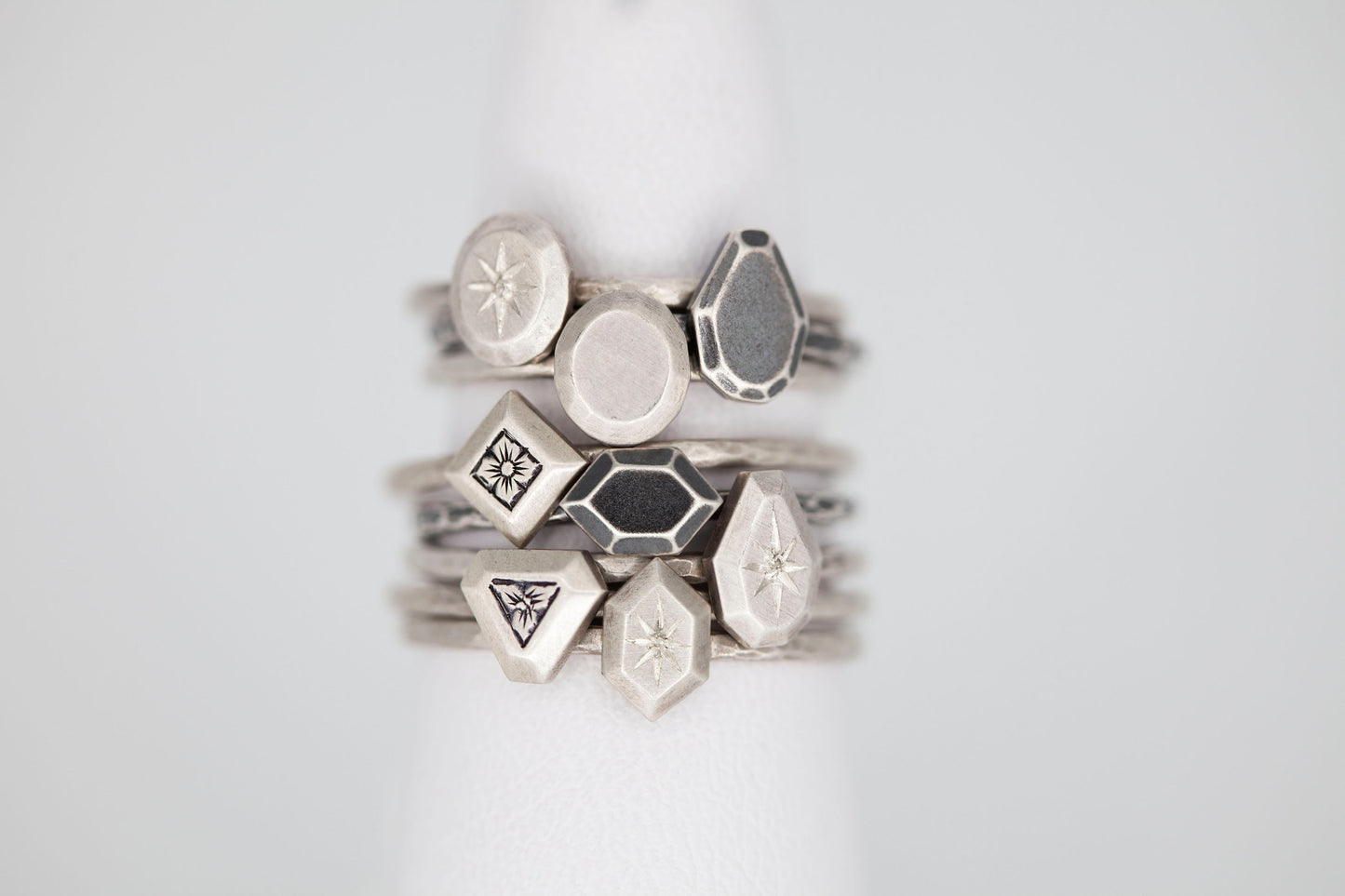 Mini Signet Stacker (silver)