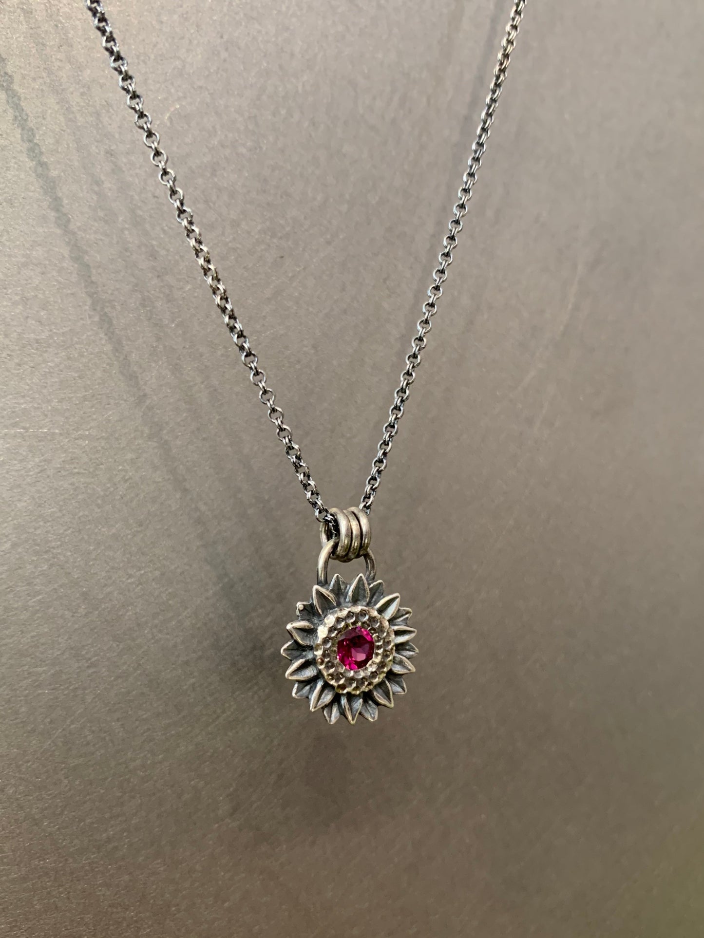 Sunflower Necklace