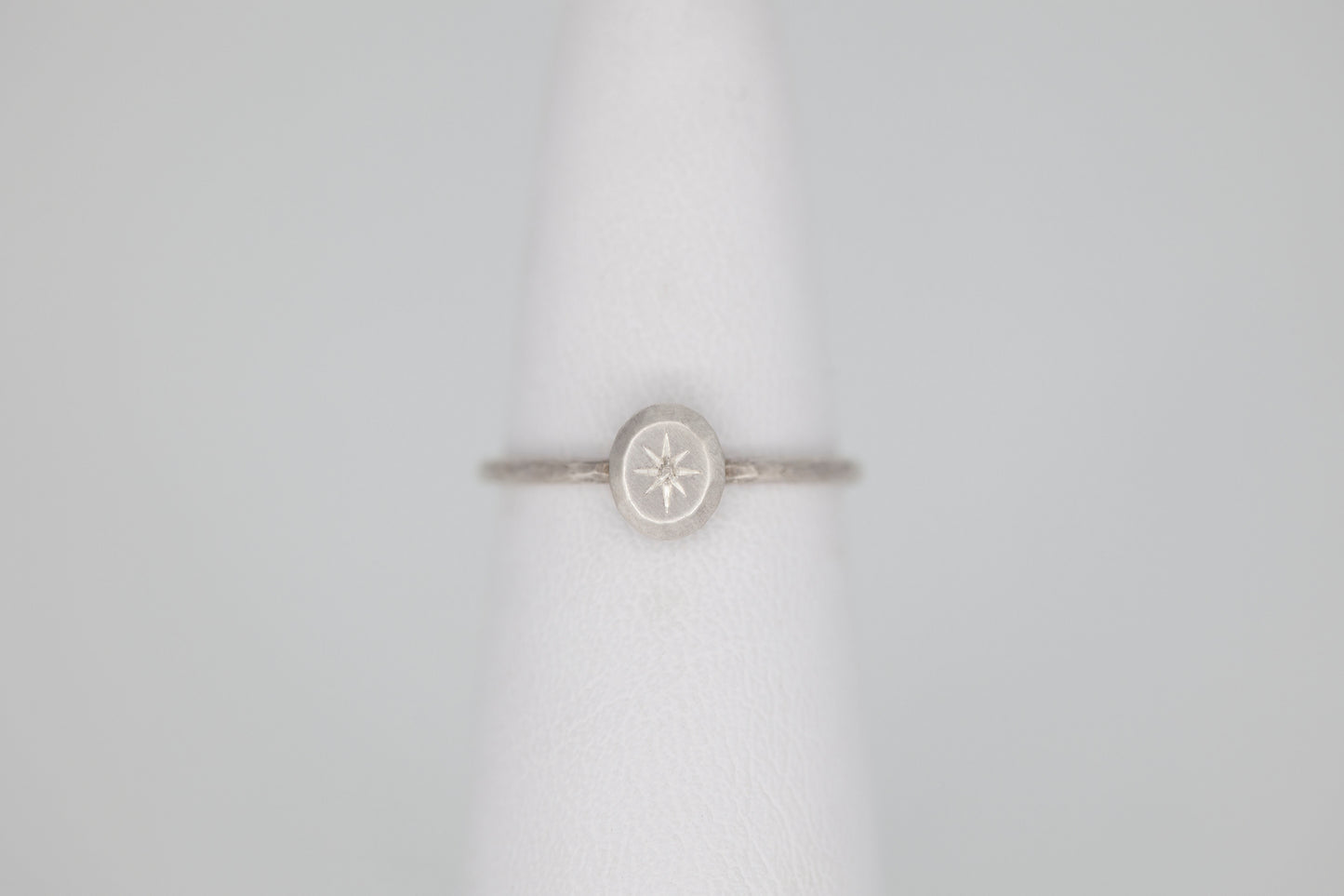 Mini Signet Stacker (silver)