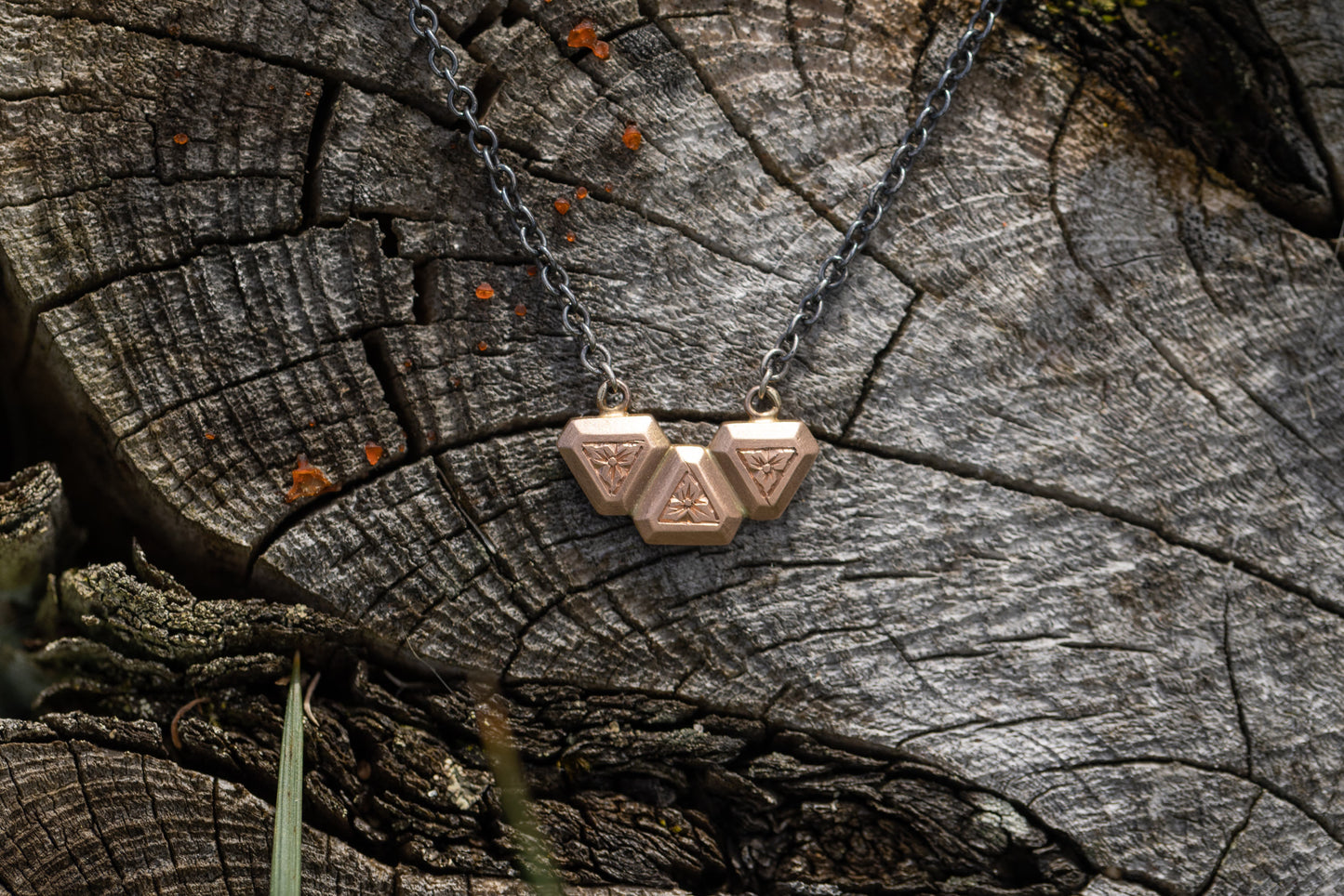 Trinity Signet Necklace