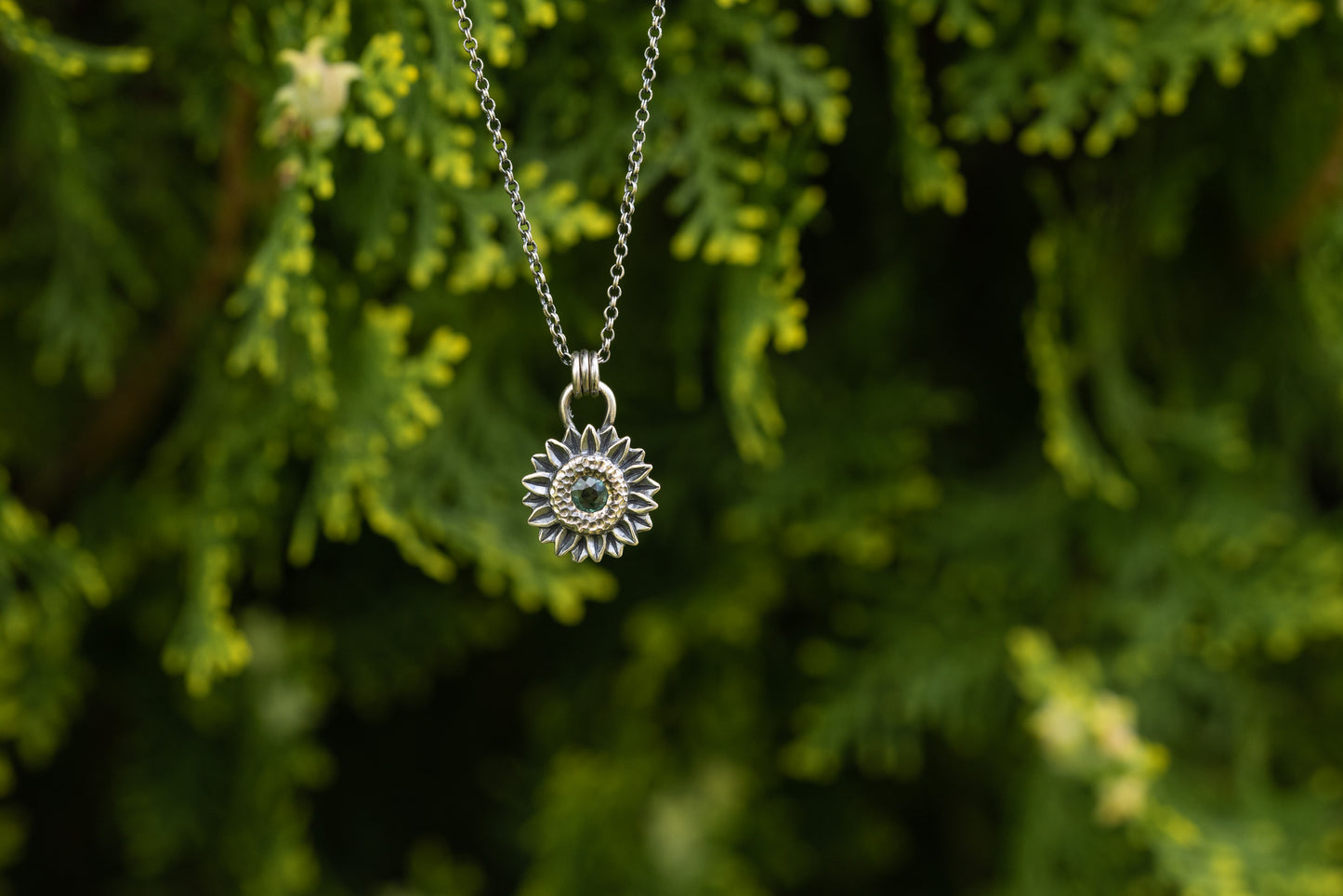 Sunflower Necklace