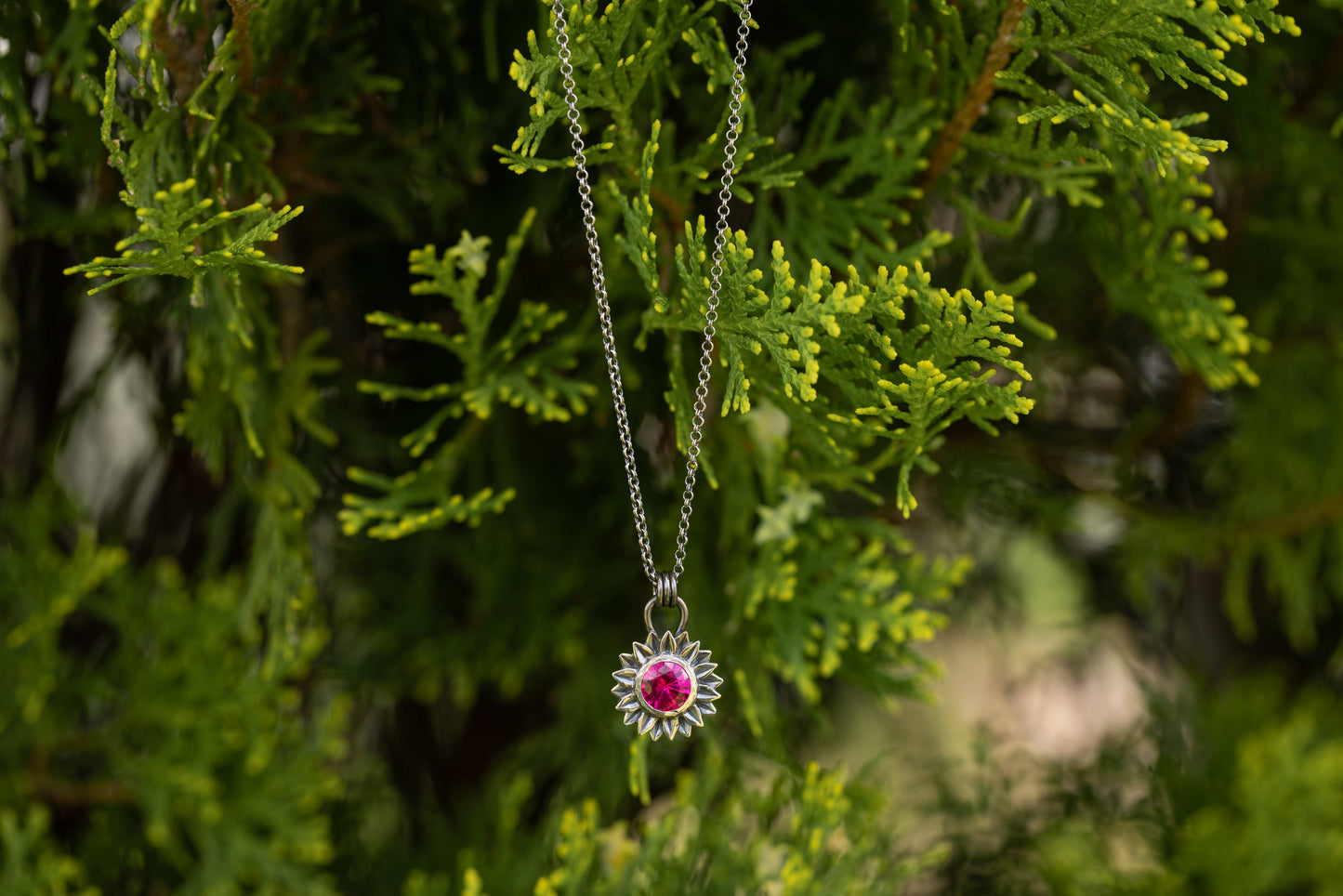 Sunflower Necklace