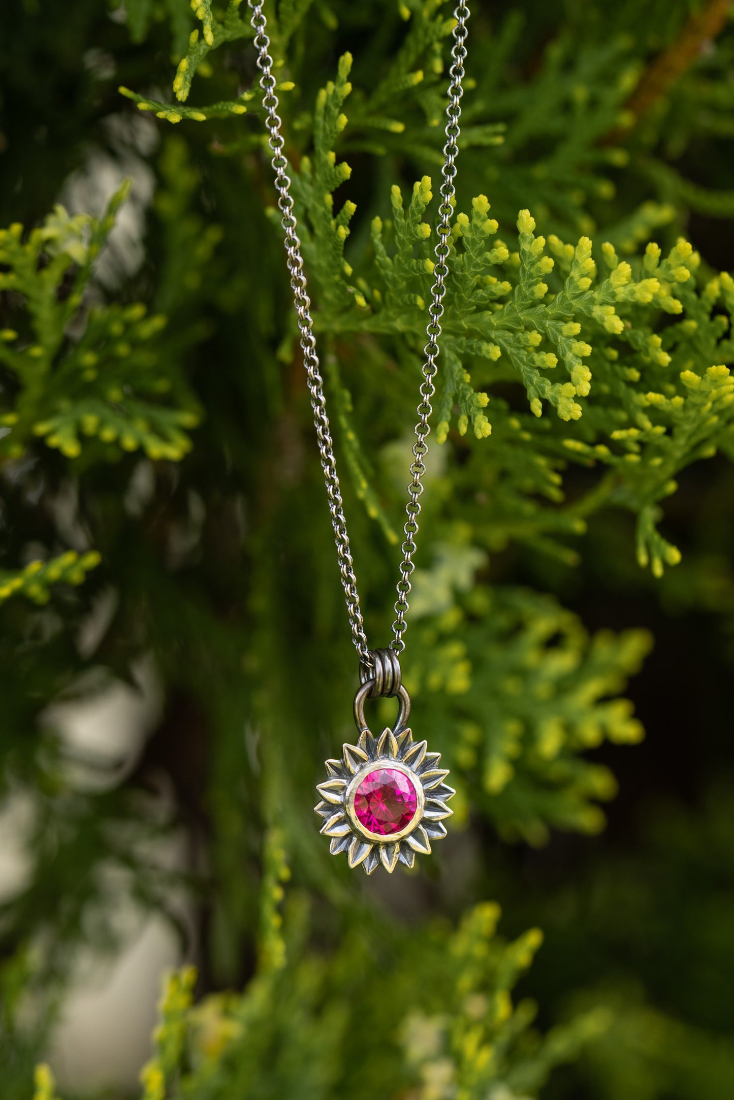 Sunflower Necklace