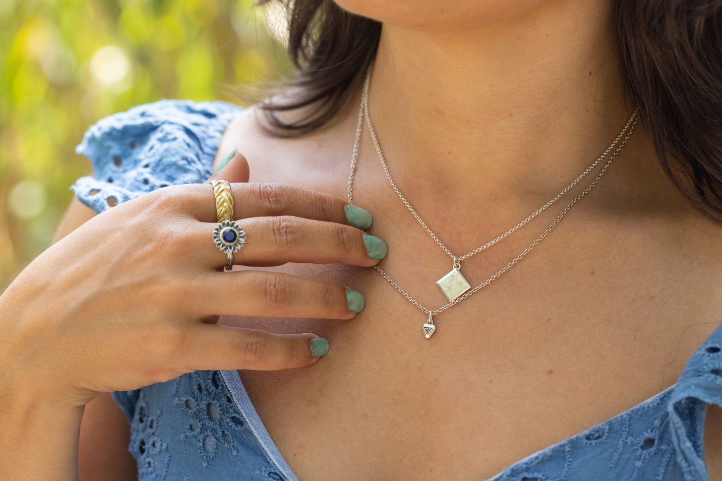 Wildflower Charm Necklace